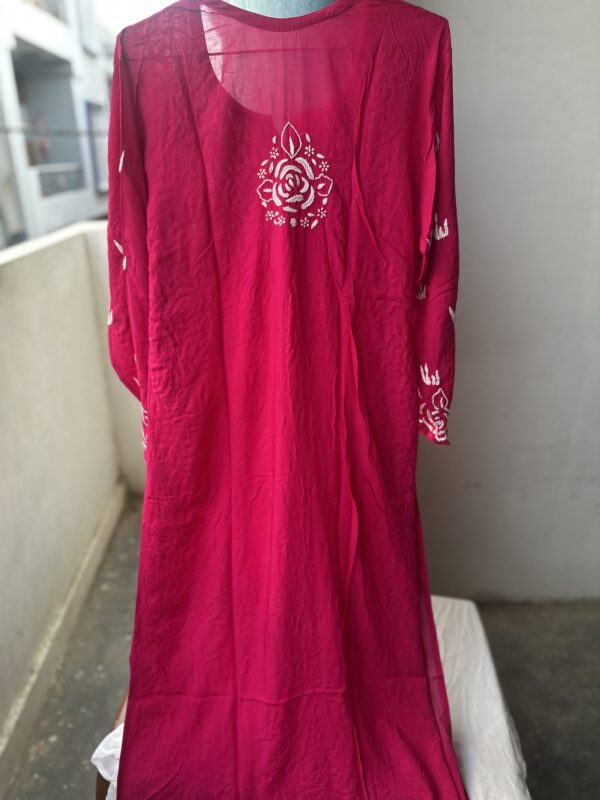 RUHANI MODAL Cotton Chikankari Kurti With Fine Lucknowi Chikankari - Image 7