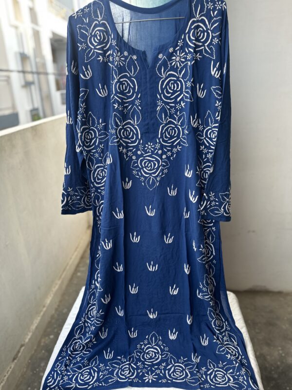 RUHANI MODAL Cotton Chikankari Kurti With Fine Lucknowi Chikankari - Image 12
