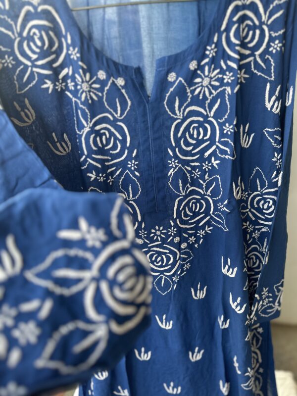 RUHANI MODAL Cotton Chikankari Kurti With Fine Lucknowi Chikankari - Image 13